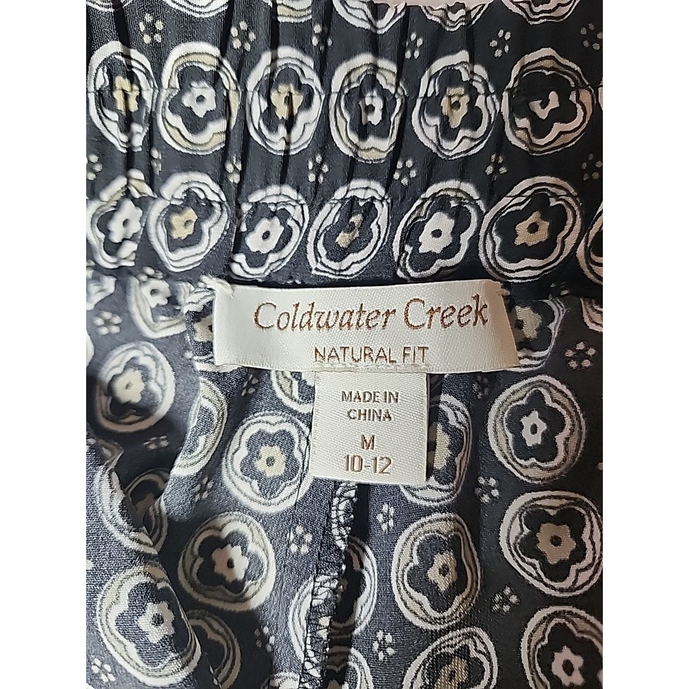 Coldwater Creek Women's Pants M 10-12 With Elastic waistband and Pockets EUC - Picture 3 of 7